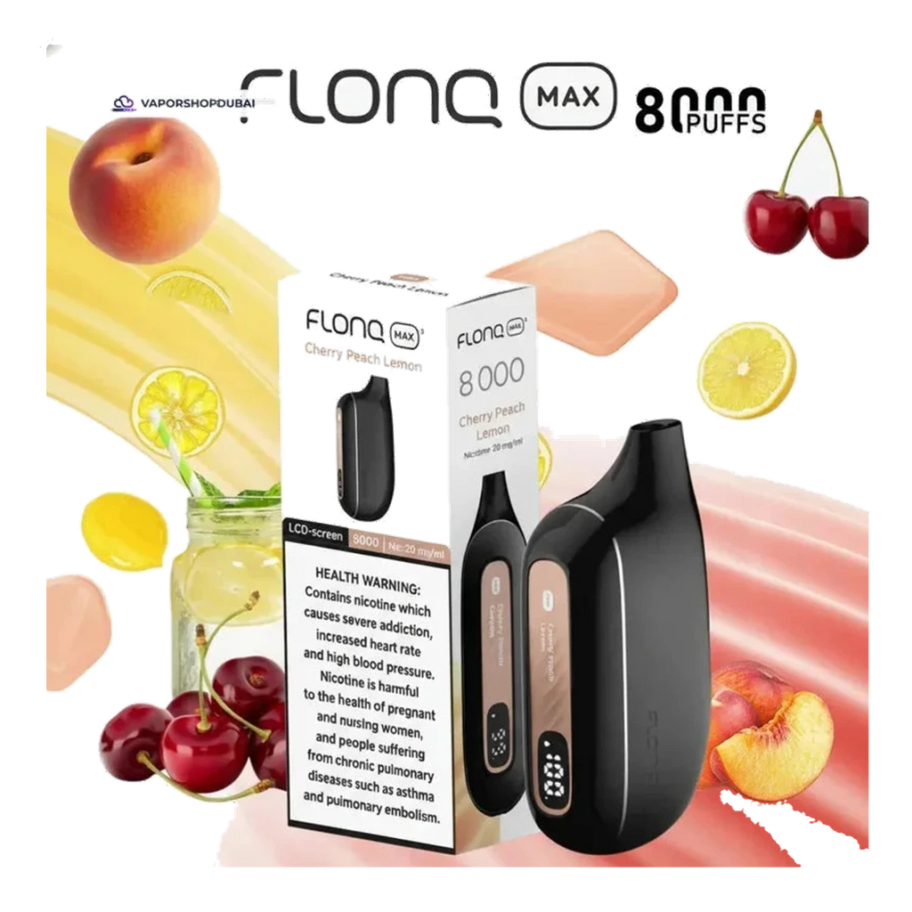 Flonq Max S 8000 Puffs Disposable Vape best price UAE — ESMA certified