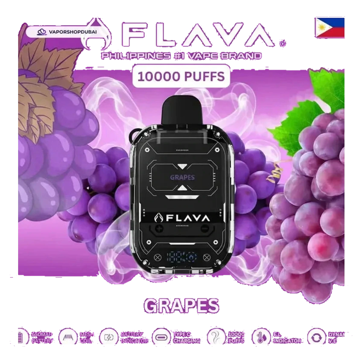 Flava Nimmbox 10000 Puffs Disposable Vape flavors UAE | Emirates Vapor Dubai