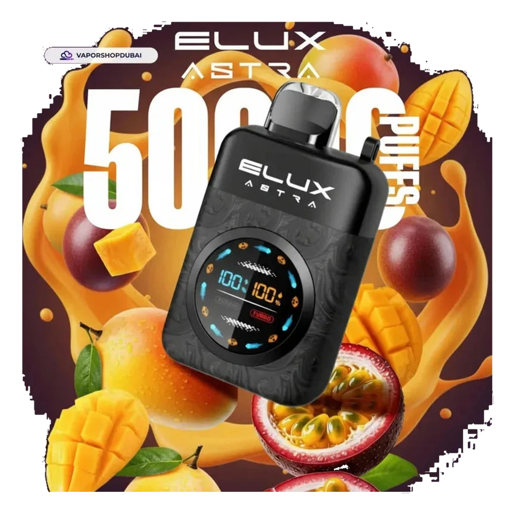 Buy Emirates Vapor Elux Astra 50000 Puffs Disposable Vape 50MG Dubai same-day delivery