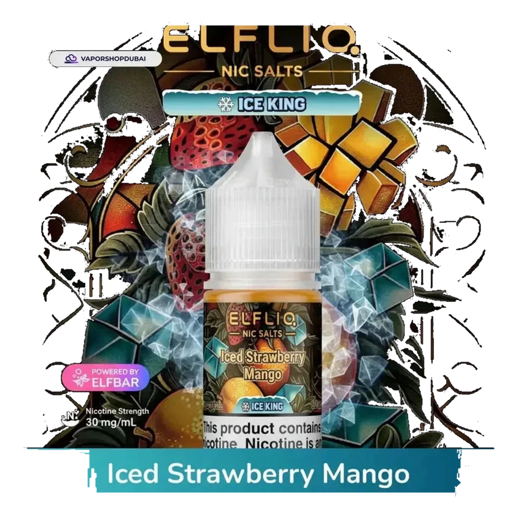 ELFLIQ Nic Salts 30mg Ice King UAE — Buy Dubai | Emirates Vapor