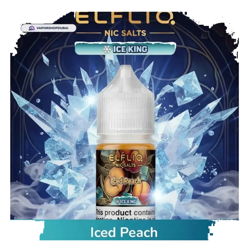 ELFLIQ Nic Salts 30mg Ice King flavors UAE | Emirates Vapor Dubai