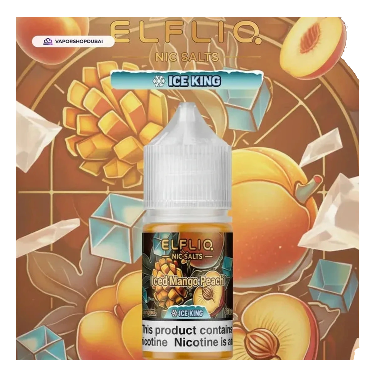 ELFLIQ Nic Salts 30mg Ice King UAE — Buy Dubai | Emirates Vapor