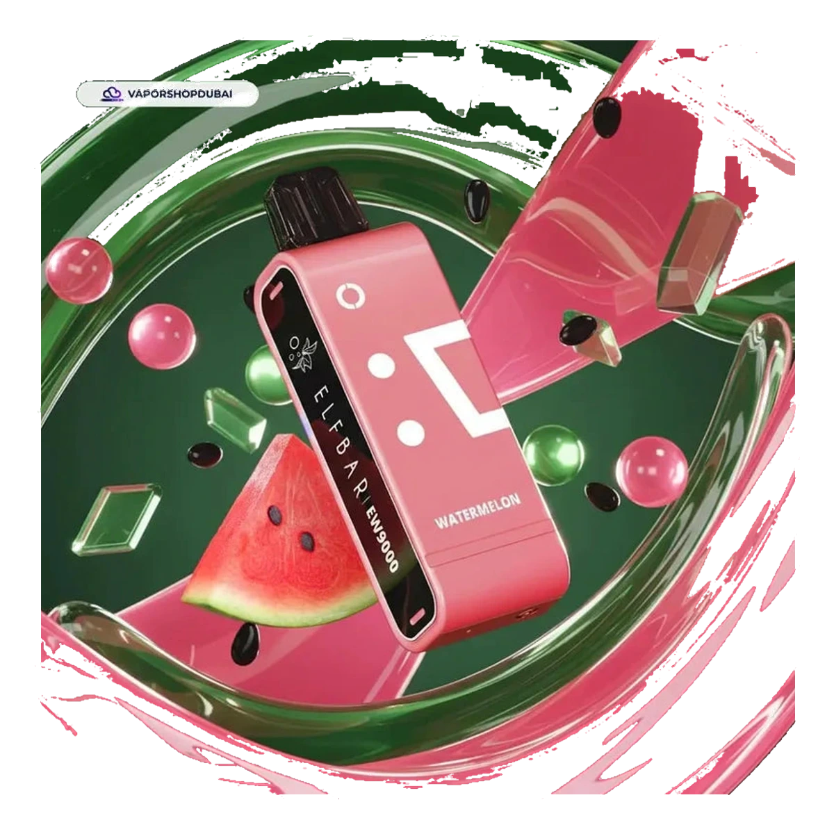 Elfbar EW9000 Replacement Pods Prefilled 9000 Puffs watermelon UAE | Emirates Vapor