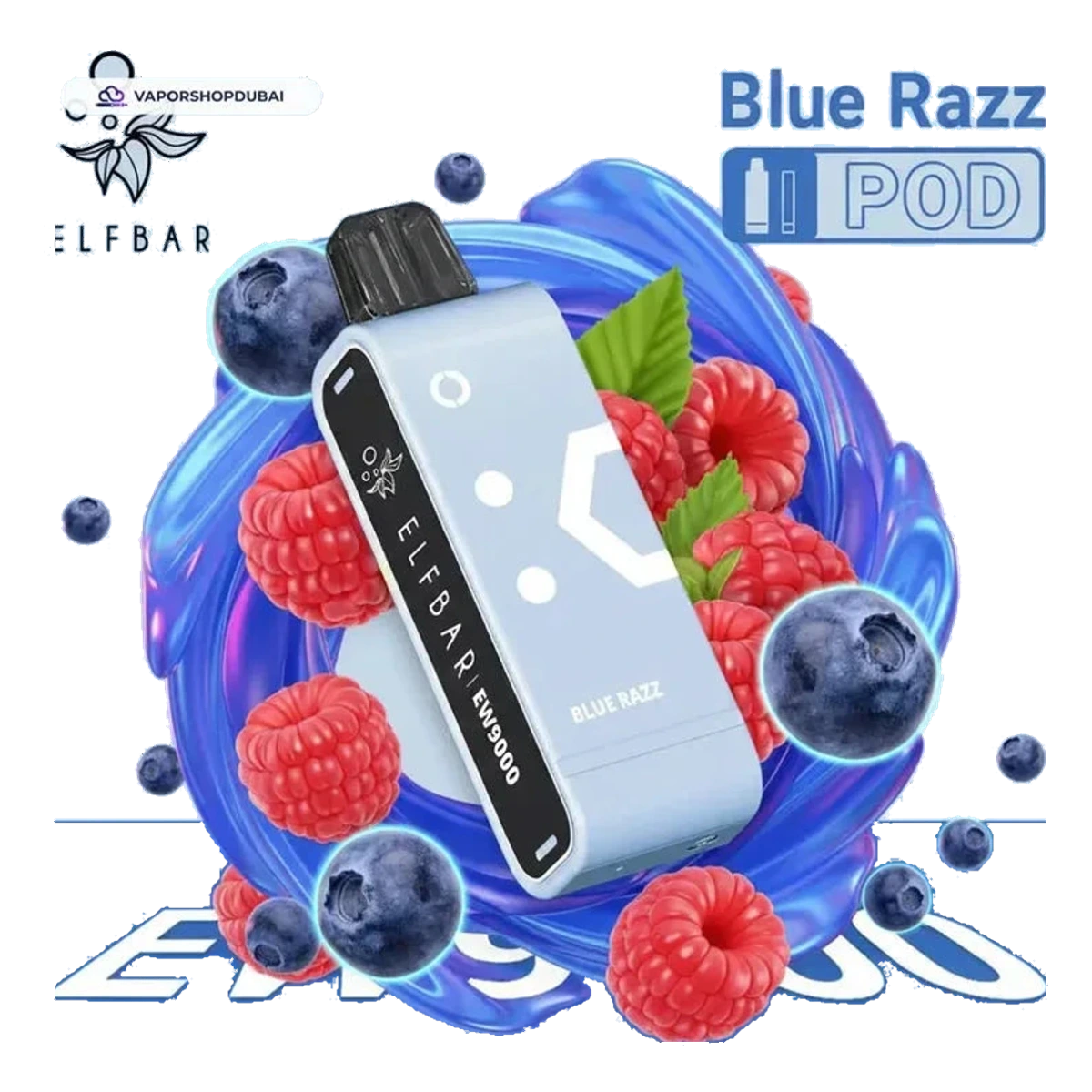 Elfbar EW9000 Replacement Pods Prefilled 9000 Puffs flavors UAE | Emirates Vapor Dubai