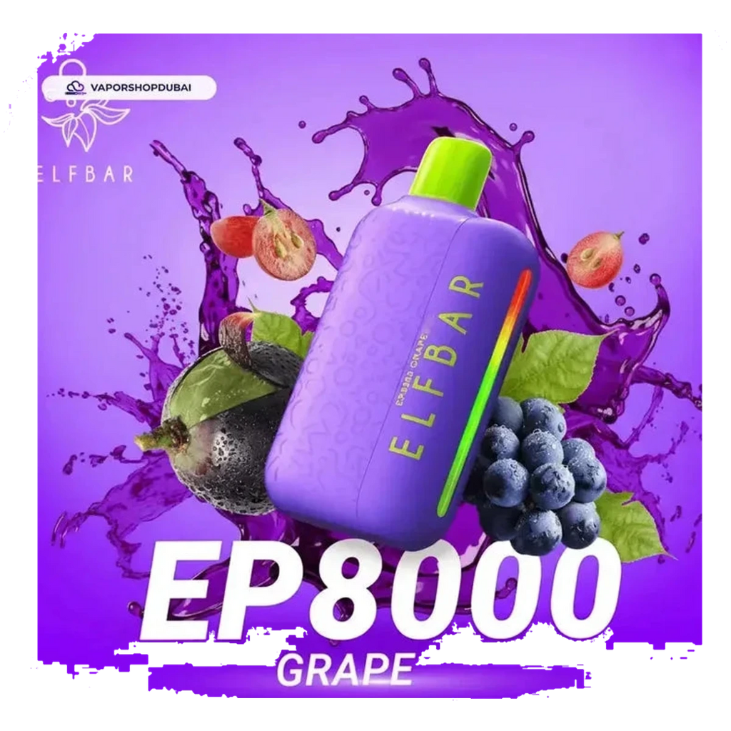 Elfbar Ep8000 Disposable Vape 8000 Puffs 20Mg Uae — AED 40 | Emirates Vapor