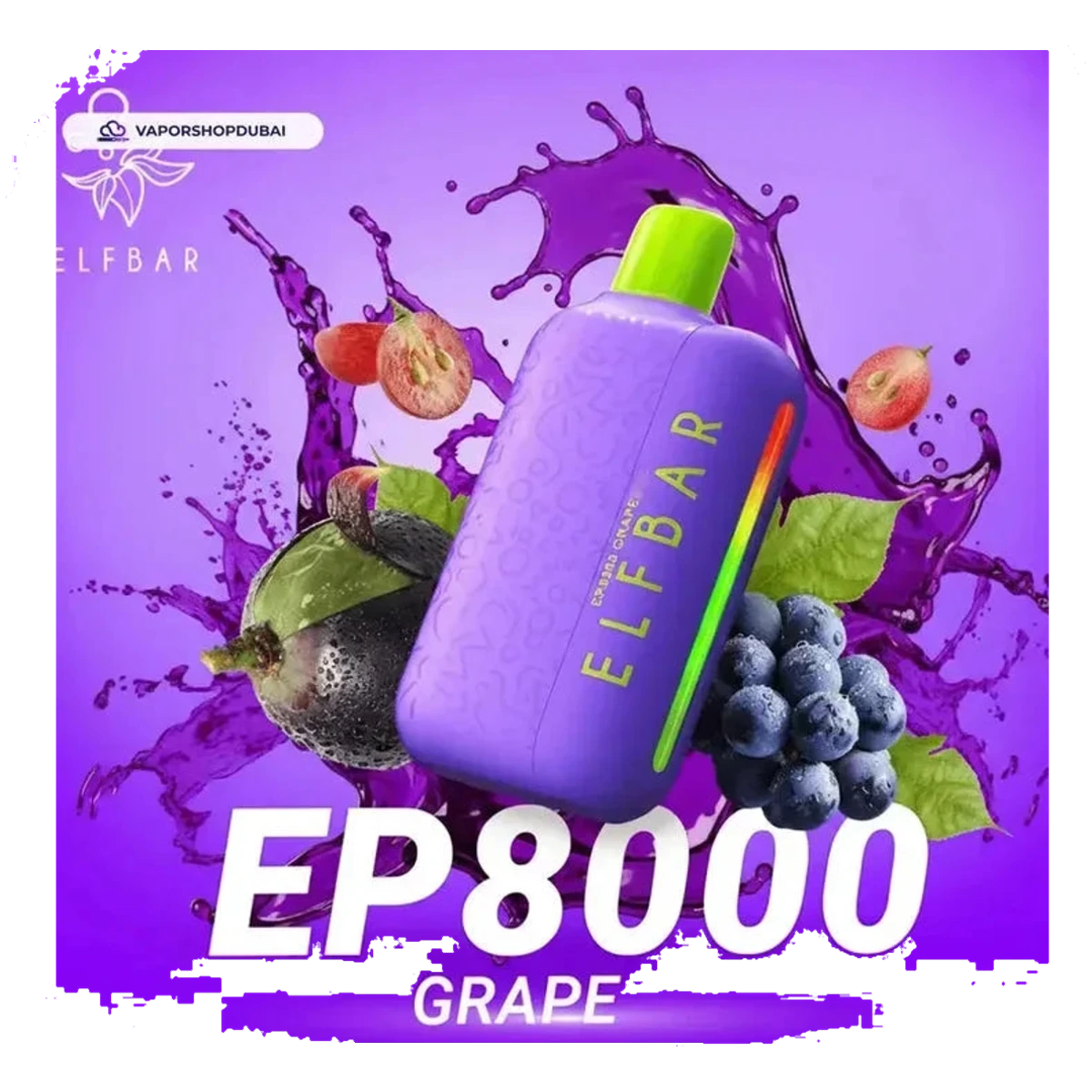 Elfbar Ep8000 Disposable Vape 8000 Puffs 20Mg Uae — AED 40 | Emirates Vapor
