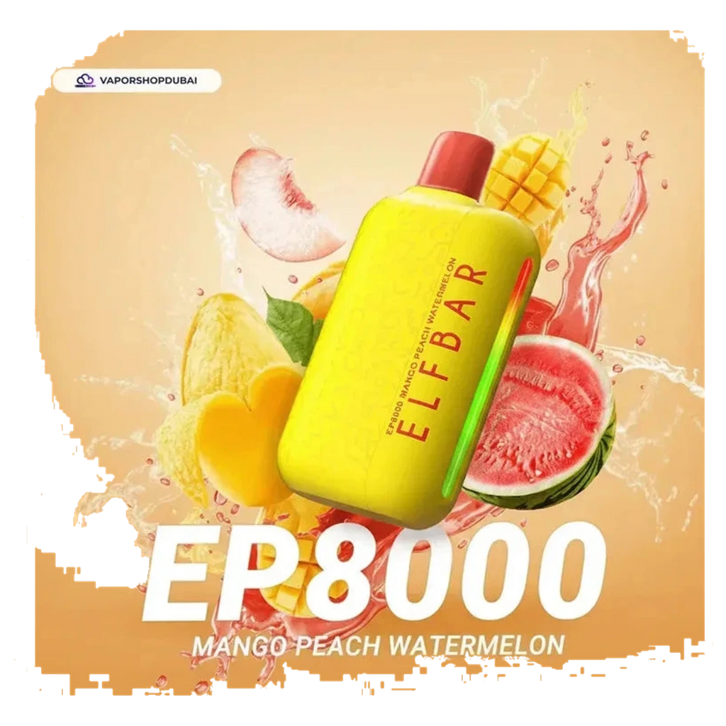 Elfbar Ep8000 Disposable Vape 8000 Puffs 20Mg Uae — AED 40 | Emirates Vapor