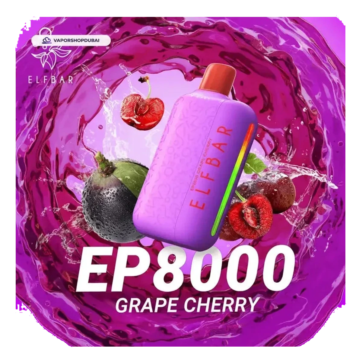 Buy Elfbar Elfbar EP8000 Disposable Vape 8000 Puffs 20mg Dubai same-day delivery