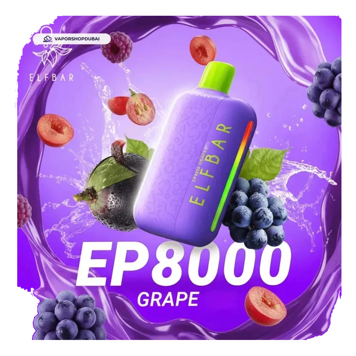 Elfbar EP8000 Disposable Vape 8000 Puffs 20mg best price UAE — ESMA certified