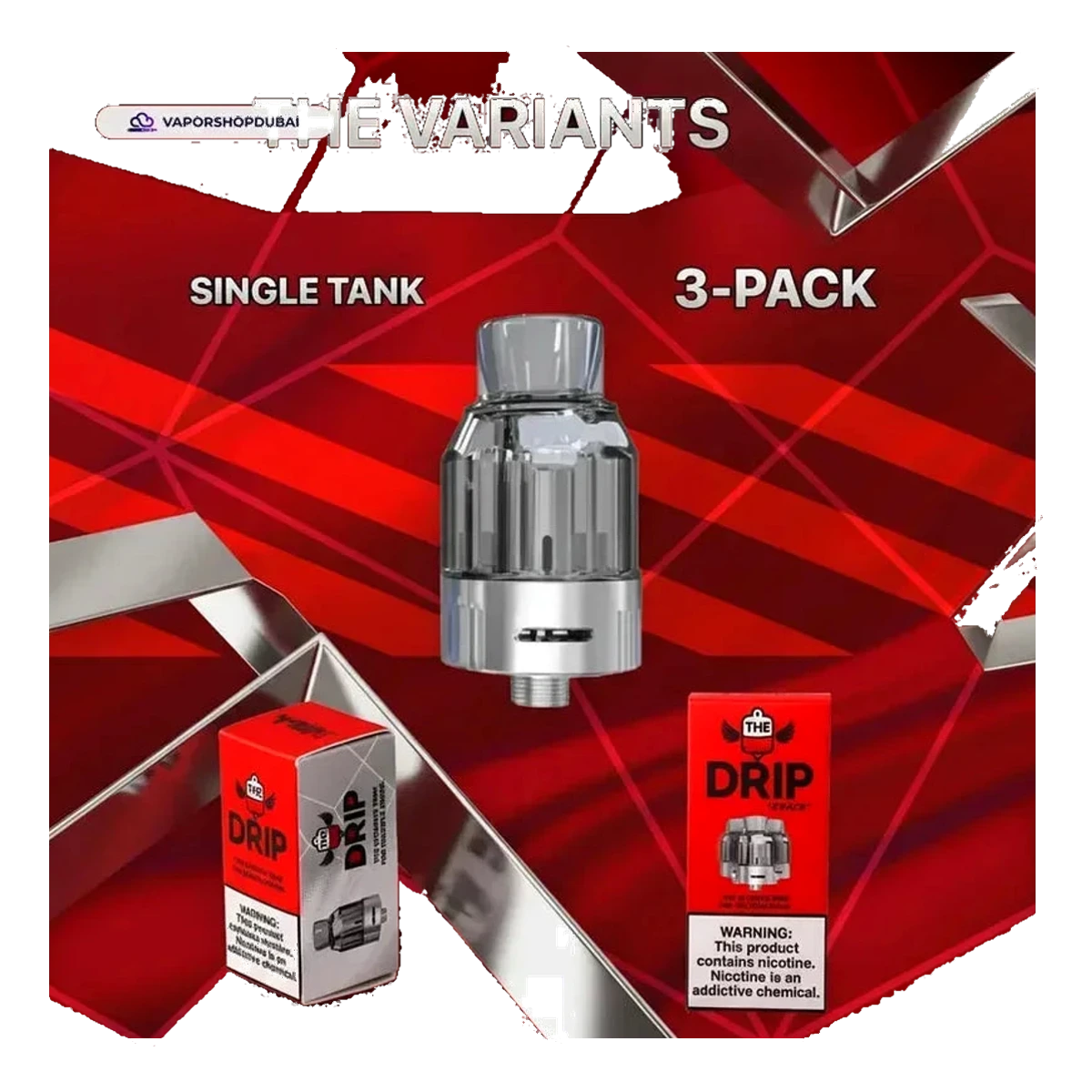 Drip Disposable Tank Uae — AED 65 | Emirates Vapor