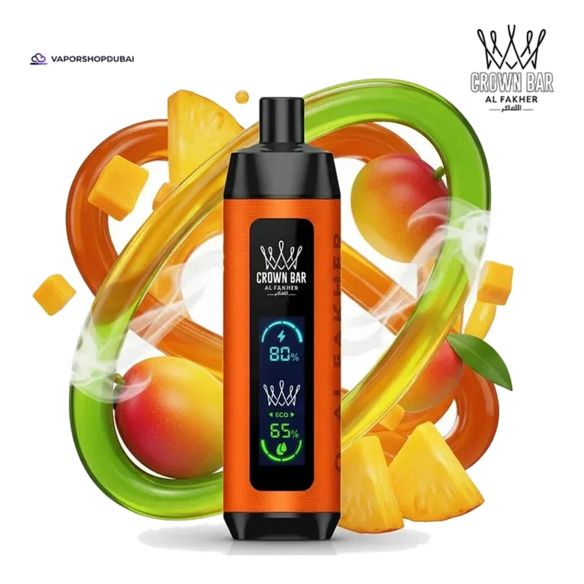 Crown Bar AL FAKHER 8000 Pro DTL 8000Puffs Dual Mode Disposable Vape best price UAE — ESMA certified