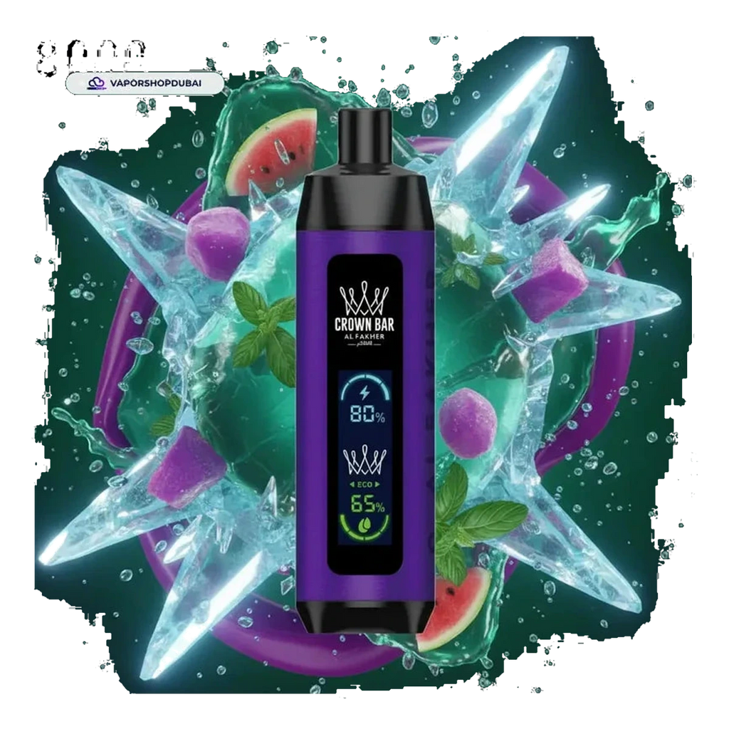 Buy AL FAKHER Crown Bar AL FAKHER 8000 Pro DTL 8000Puffs Dual Mode Disposable Vape Dubai same-day delivery