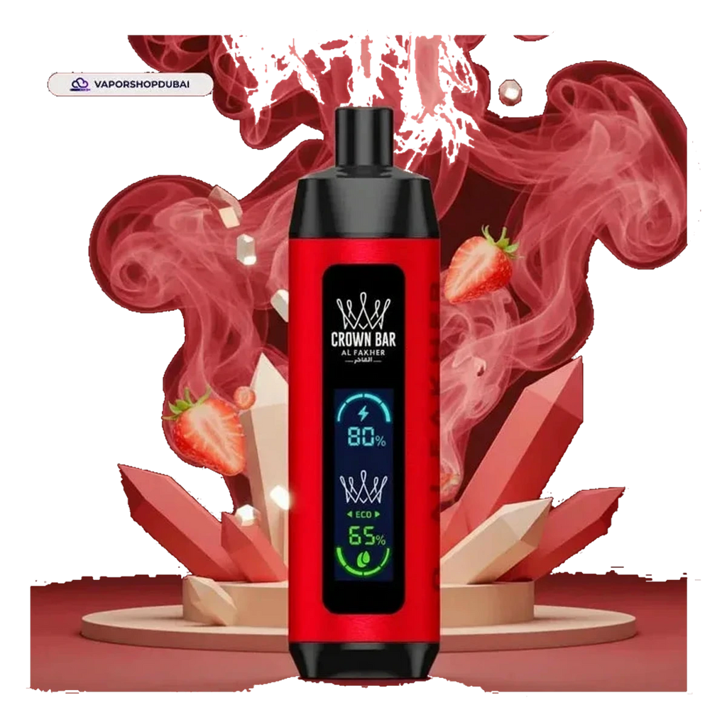 Crown Bar AL FAKHER 8000 Pro DTL 8000Puffs Dual Mode Disposable Vape flavors UAE | Emirates Vapor Dubai