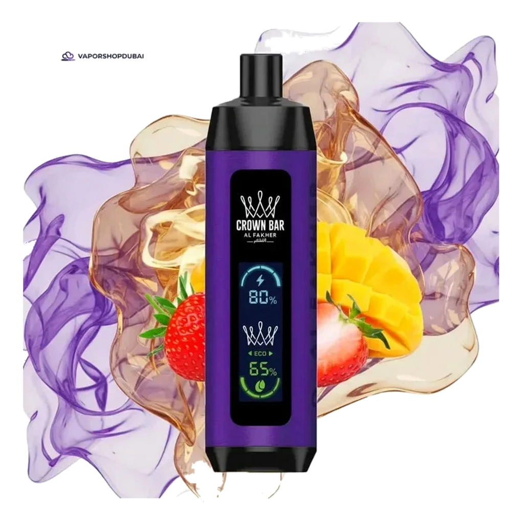 Crown Bar AL FAKHER 8000 Pro DTL 8000Puffs Dual Mode Disposable Vape UAE — Buy Dubai | Emirates Vapor