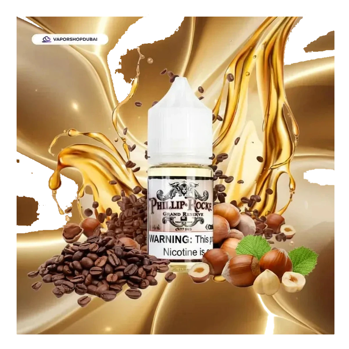 Creme De La Creme By Phillip Rocke Grand Reserve Salt 30Ml Uae — AED 55 | Emirates Vapor