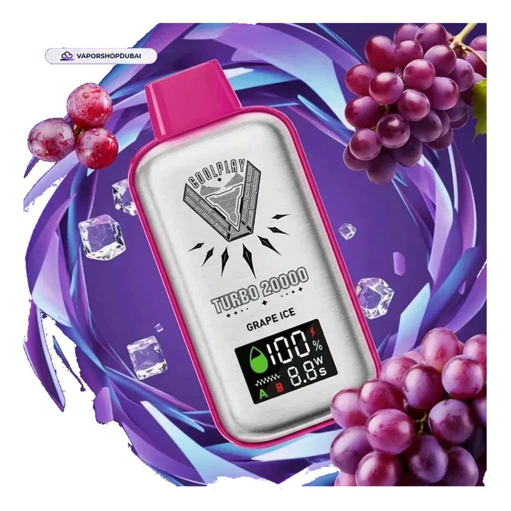Buy Emirates Vapor Coolplay Turbo 20000 Puffs Disposable Vape Dubai same-day delivery