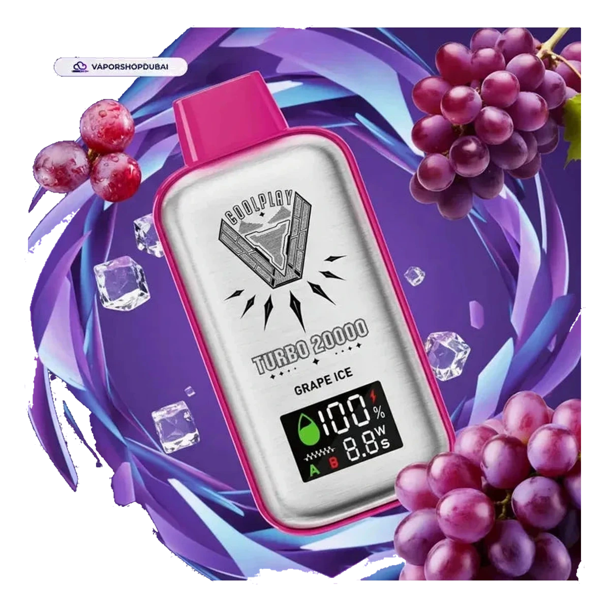 Buy Emirates Vapor Coolplay Turbo 20000 Puffs Disposable Vape Dubai same-day delivery