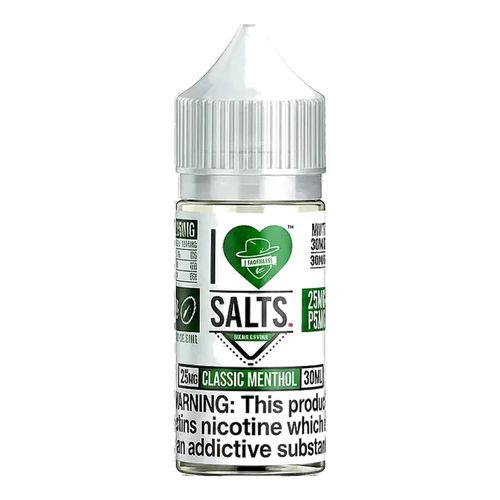CLASSIC MENTHOL I Love Salts by Mad Hatter Juice 50-mg UAE | Emirates Vapor
