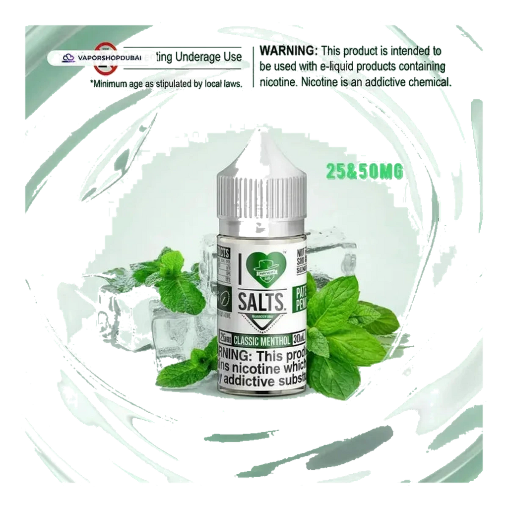 Classic Menthol I Love Salts By Mad Hatter Juice Uae — AED 40 | Emirates Vapor