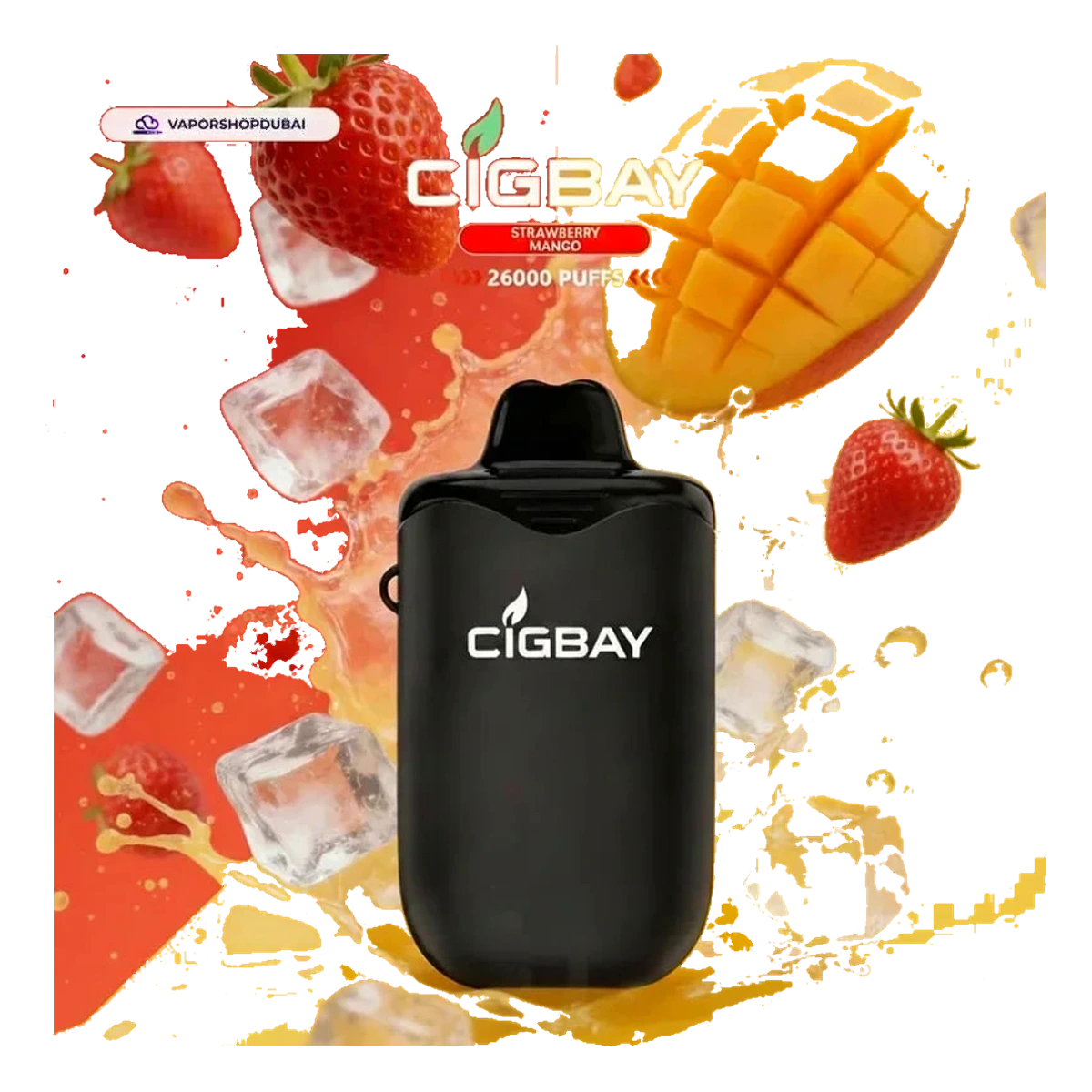 Buy Emirates Vapor Cigbay 26000 Puffs Disposable Vape Kit 20mg Dubai same-day delivery