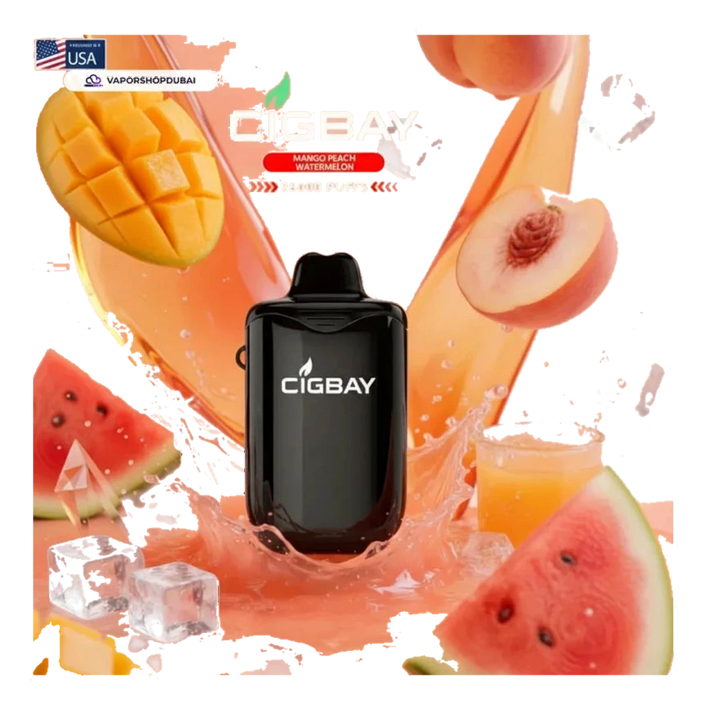 Cigbay 26000 Puffs Disposable Vape Kit 20mg flavors UAE | Emirates Vapor Dubai