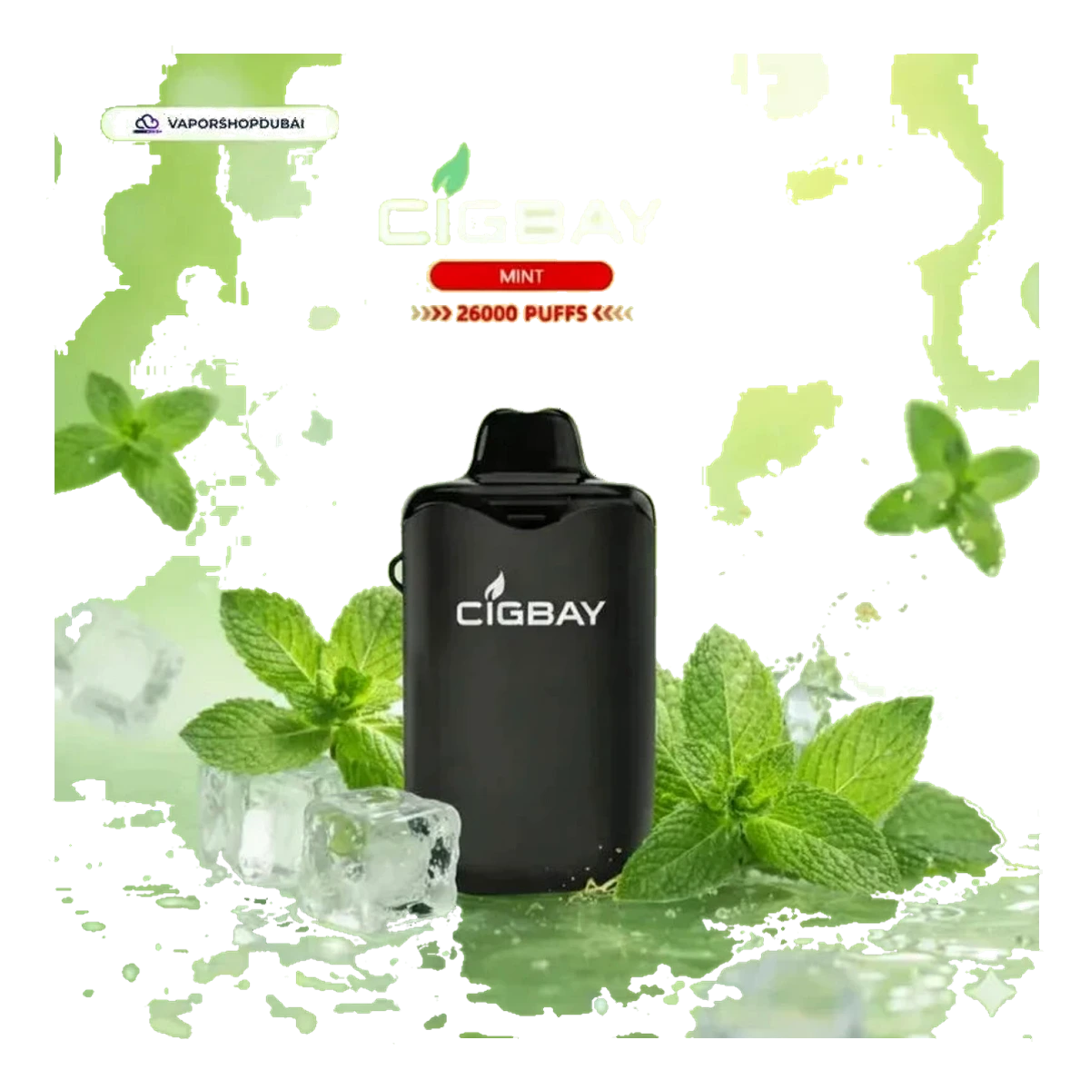 Cigbay 26000 Puffs Disposable Vape Kit 20mg best price UAE — ESMA certified