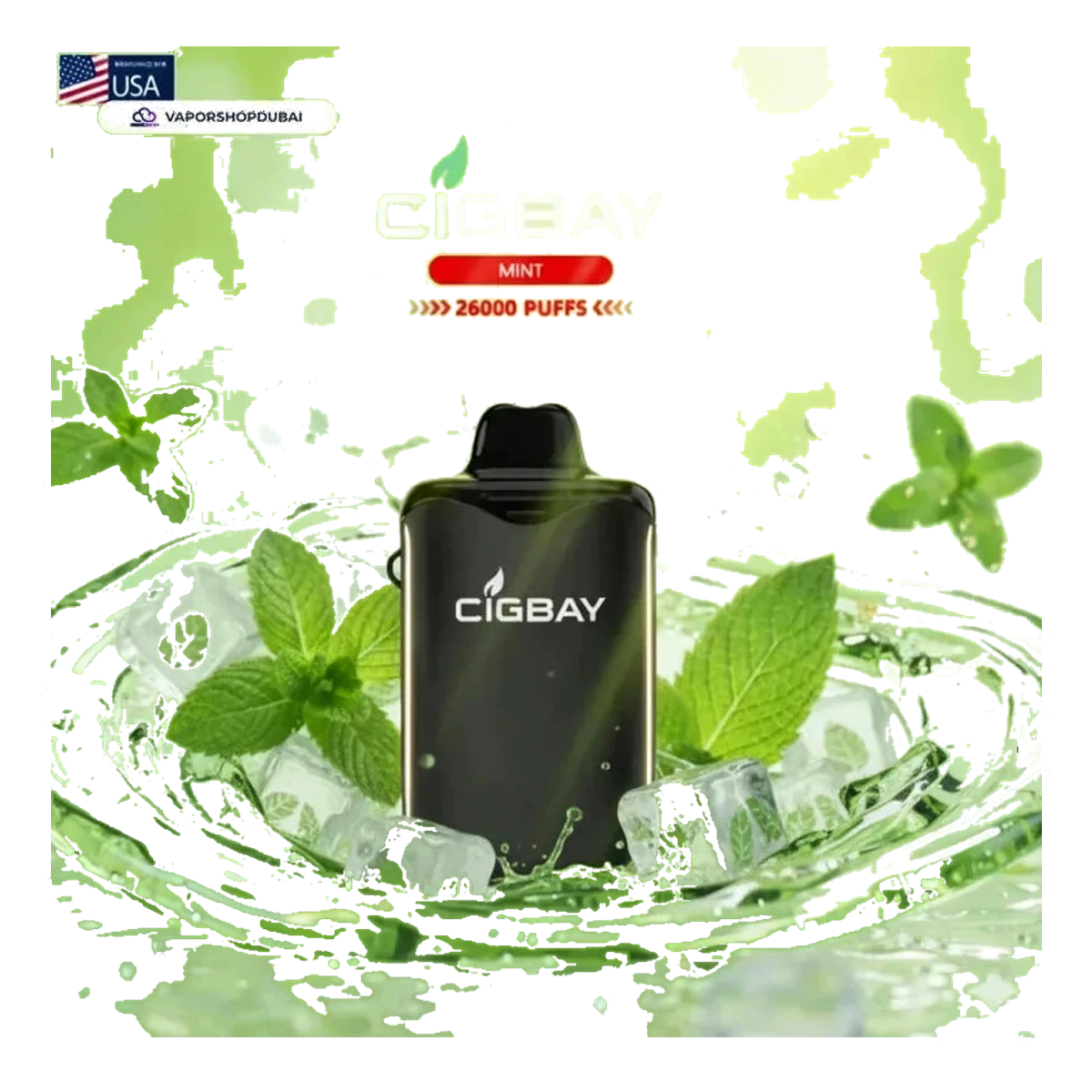 Cigbay 26000 Puffs Disposable Vape Kit 20mg best price UAE — ESMA certified