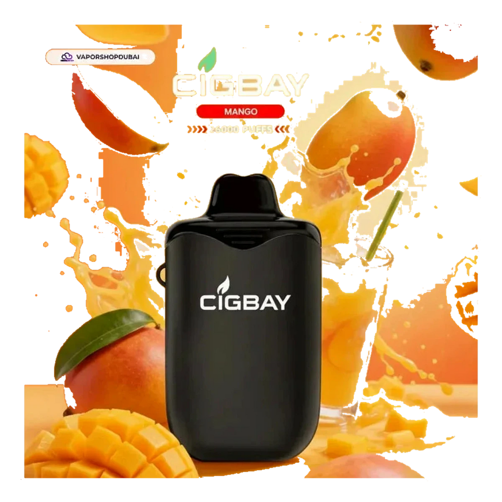 Cigbay 26000 Puffs Disposable Vape Kit 20mg UAE — Buy Dubai | Emirates Vapor