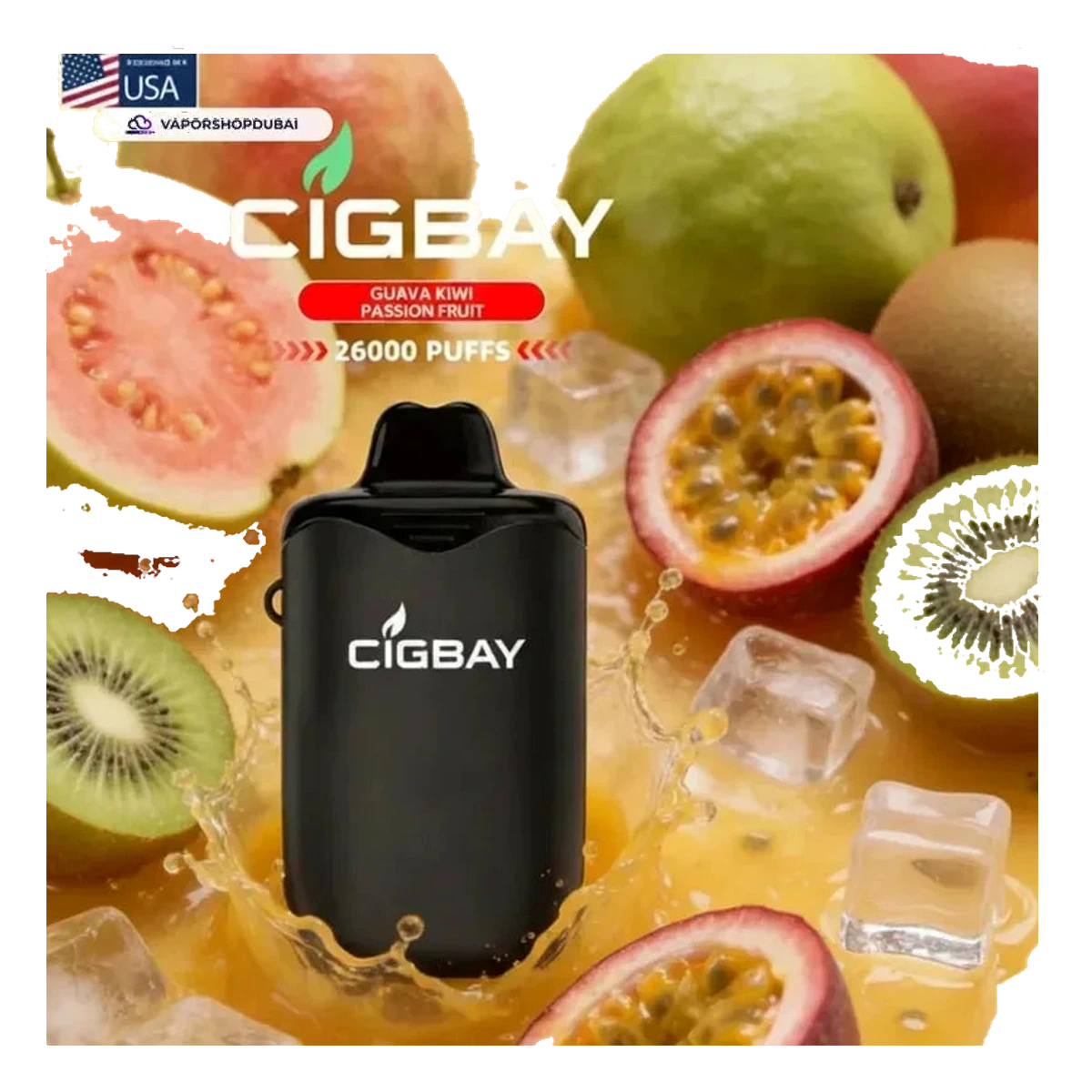 Cigbay 26000 Puffs Disposable Vape Kit 20Mg Uae — AED 30 | Emirates Vapor