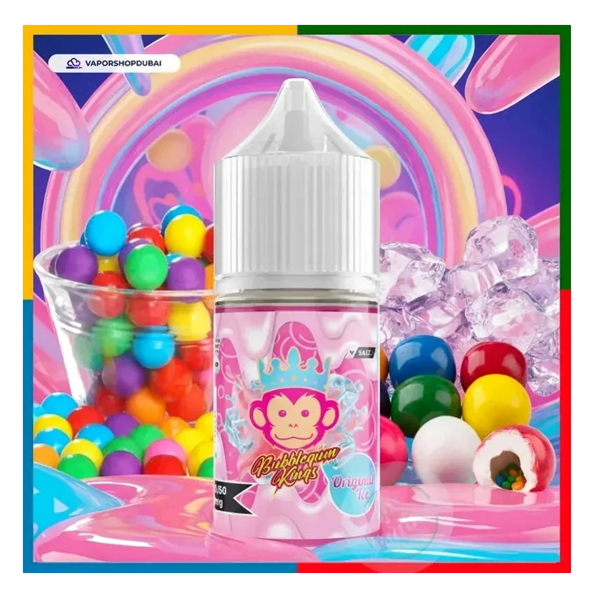 Bubblegum Kings Original Ice 30ml Salts by Dr. Vapes UAE