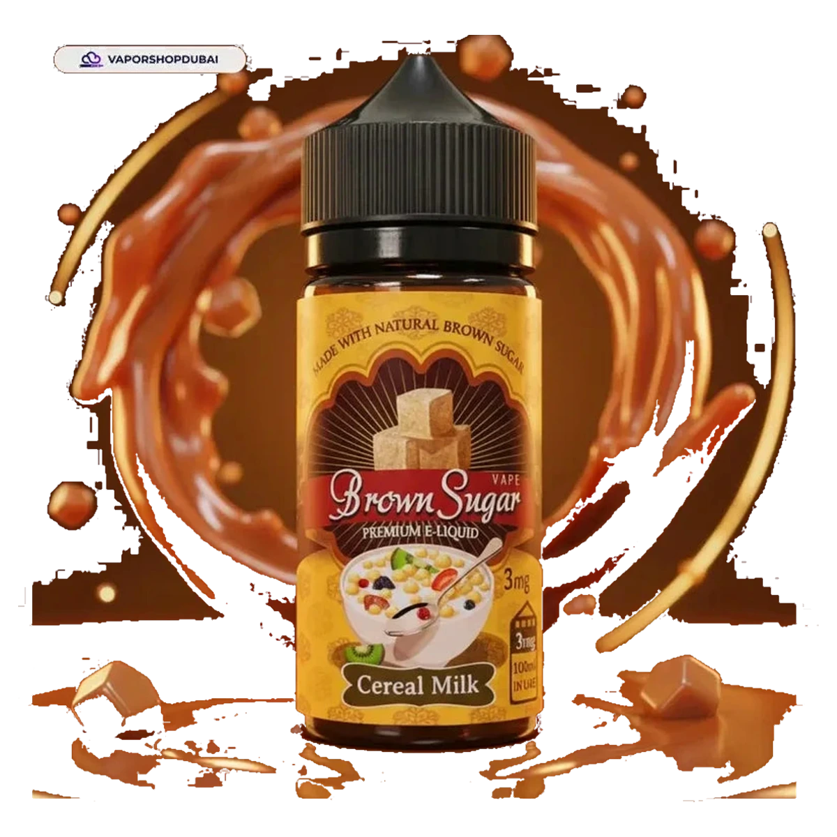Brown Sugar Premium E Liquid 3Mg 100Ml Uae — AED 55 | Emirates Vapor