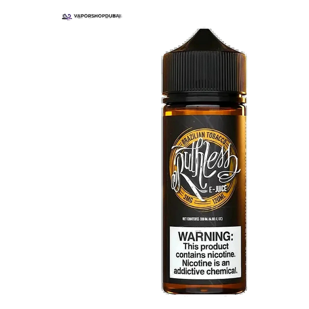 Buy Authentic Brazilian Tobacco By Ruthless 120ml 3-mg UAE | Emirates Vapor
