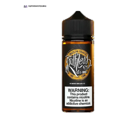 Buy Authentic Brazilian Tobacco By Ruthless 120ml 3-mg UAE | Emirates Vapor