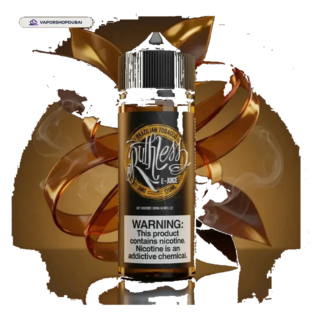 Buy Authentic Brazilian Tobacco By Ruthless 120Ml Uae — AED 55 | Emirates Vapor