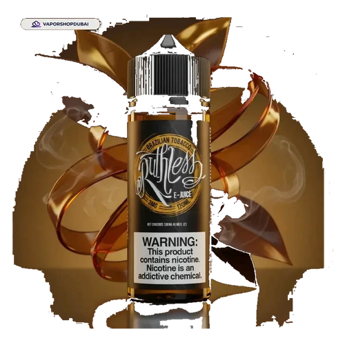 Buy Authentic Brazilian Tobacco By Ruthless 120Ml Uae — AED 55 | Emirates Vapor