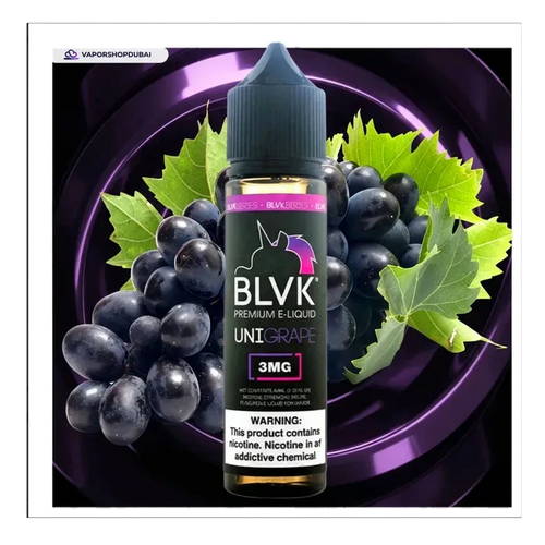 Blvk Uni Grape 60Ml E-Liquid (Purple Grape) Uae — AED 40 | Emirates Vapor