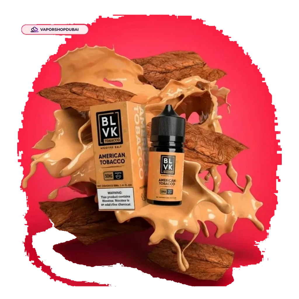 BLVK Nicotine Salt 50mg 30ml flavors UAE | Emirates Vapor Dubai