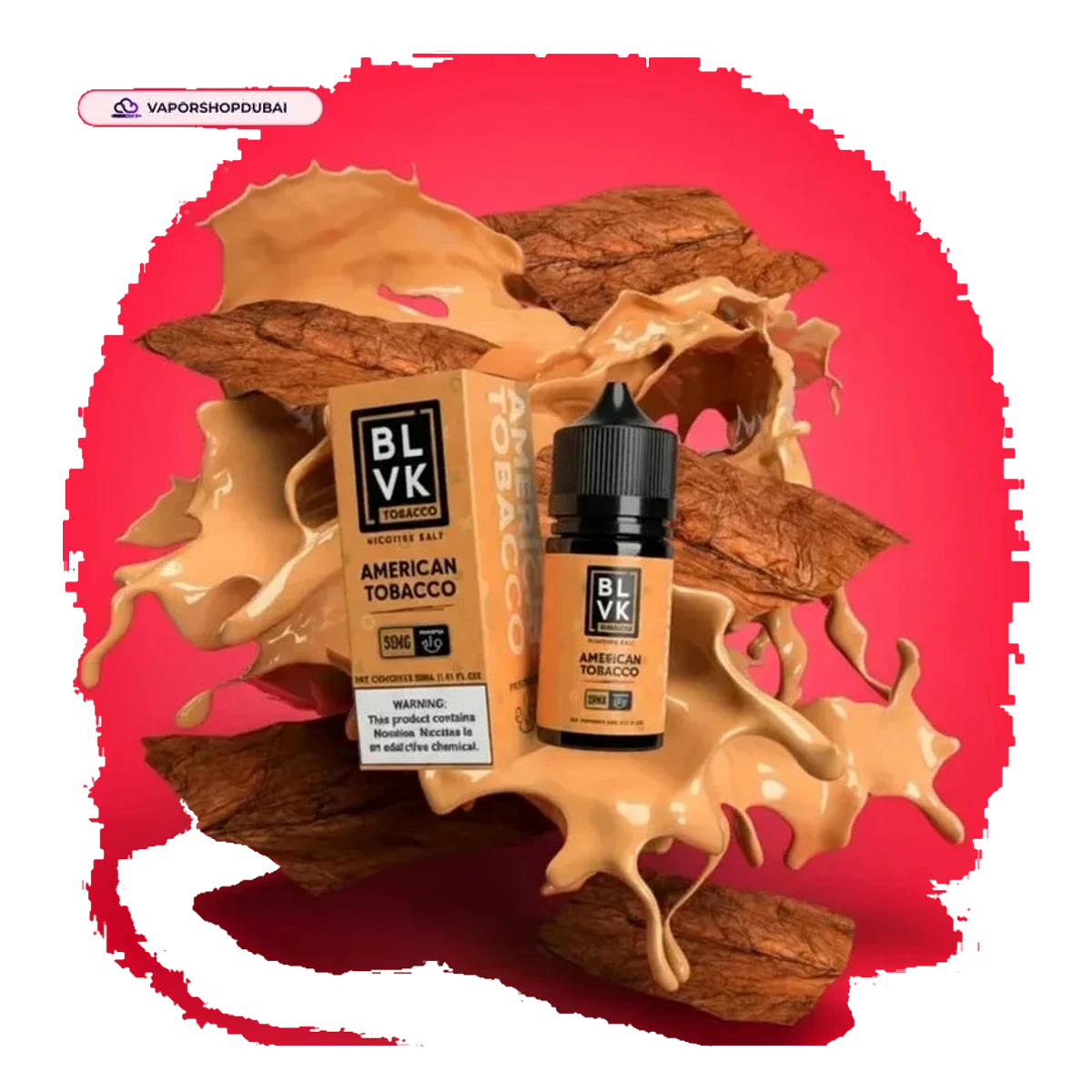 BLVK Nicotine Salt 50mg 30ml flavors UAE | Emirates Vapor Dubai