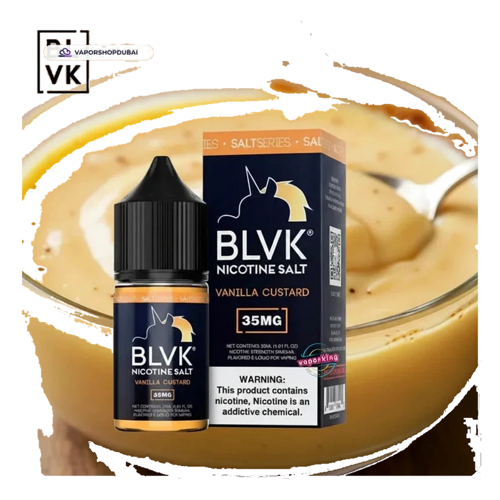 BLVK Nicotine Salt 50mg 30ml flavors UAE | Emirates Vapor Dubai