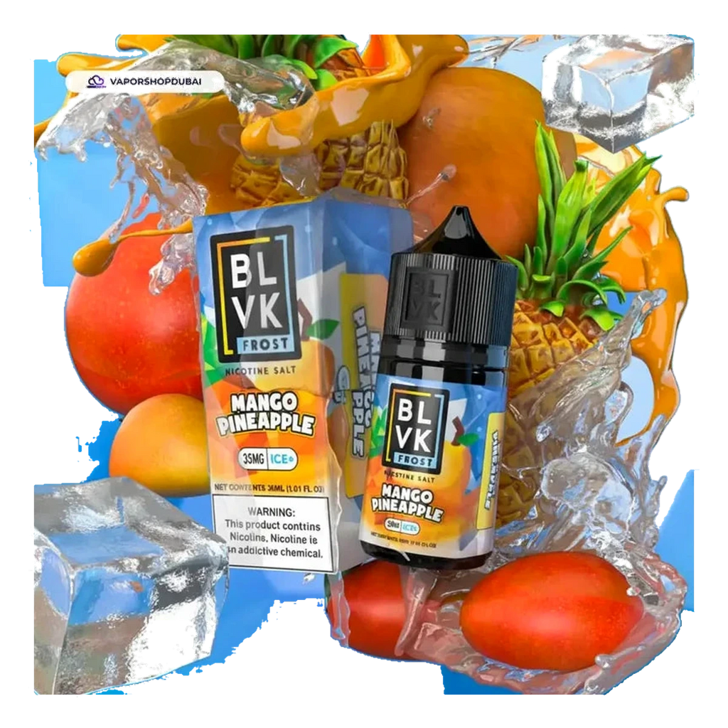 BLVK Nicotine Salt 50mg 30ml flavors UAE | Emirates Vapor Dubai