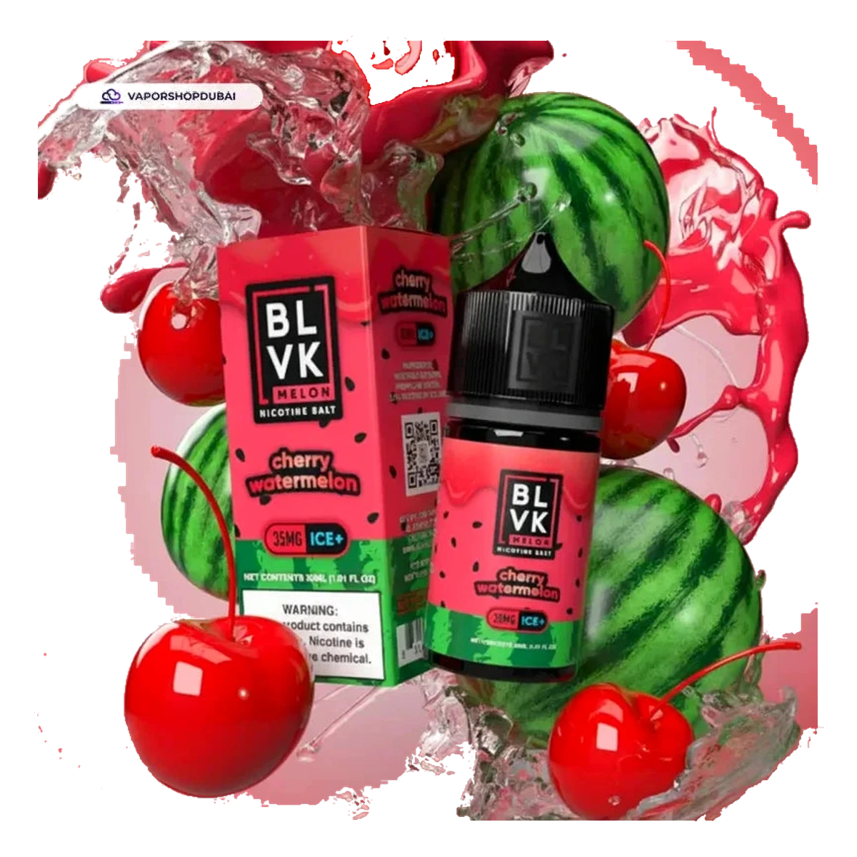 BLVK Melon Saltnic Ice 30ml best price UAE — ESMA certified