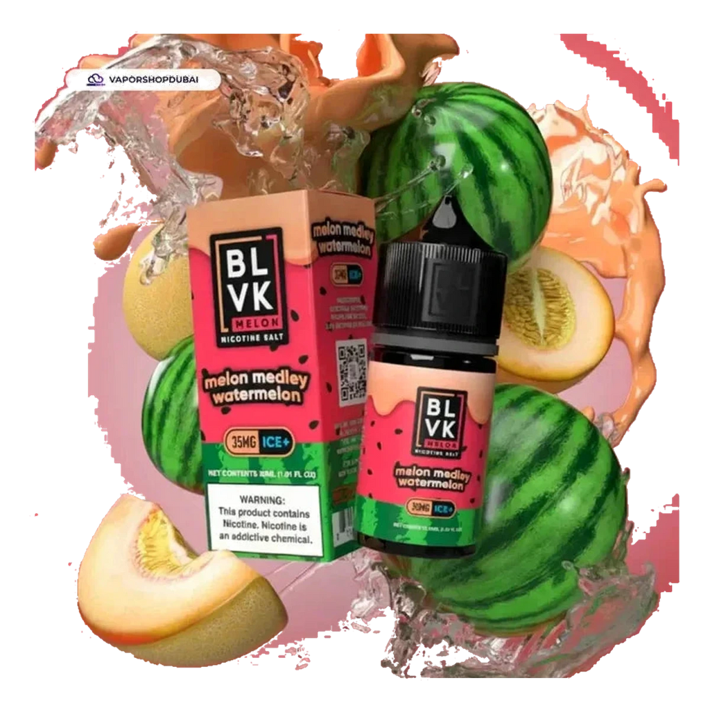 Buy Emirates Vapor BLVK Melon Saltnic Ice 30ml Dubai same-day delivery