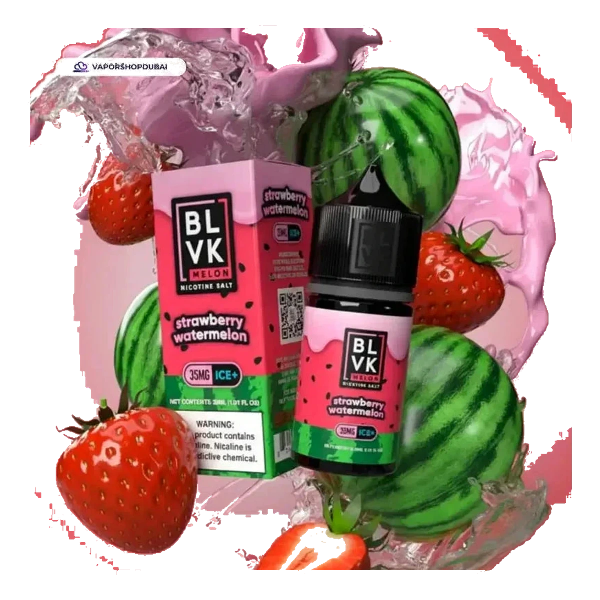 Blvk Melon Saltnic Ice 30Ml Uae — AED 40 | Emirates Vapor