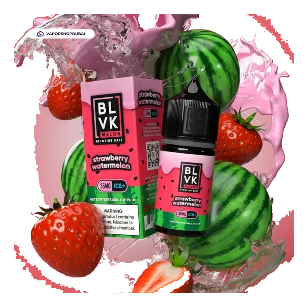 BLVK Melon Saltnic Ice 30ml in UAE