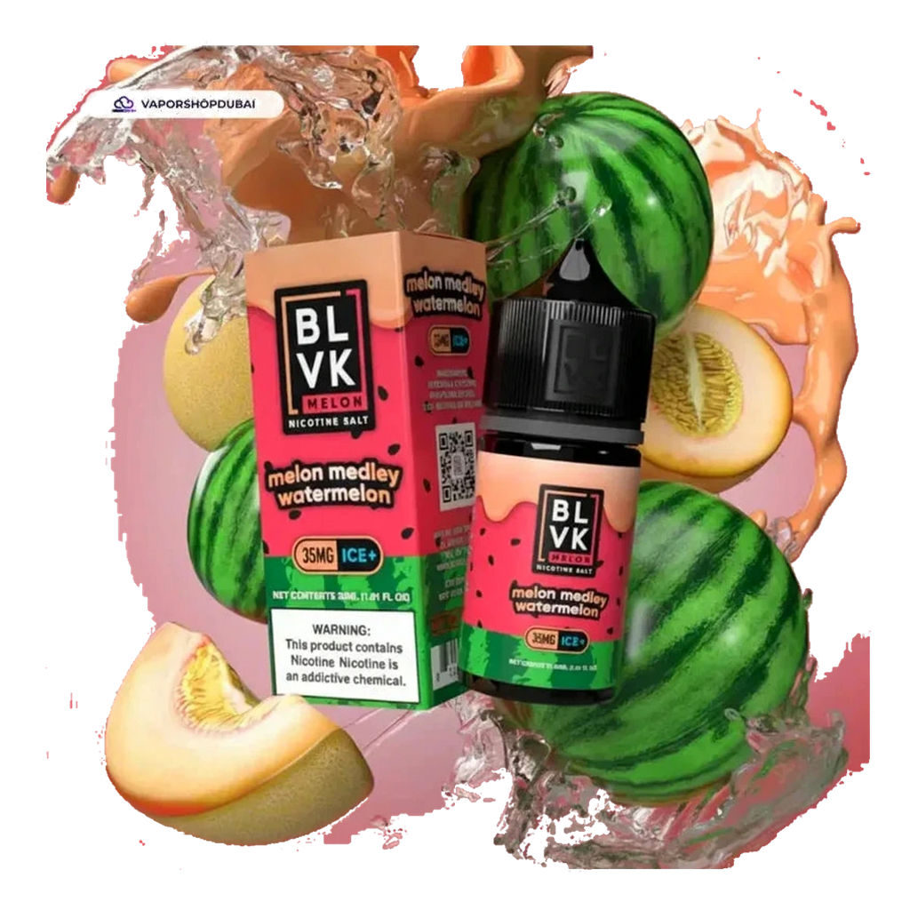 BLVK Melon Saltnic Ice 30ml best price UAE — ESMA certified