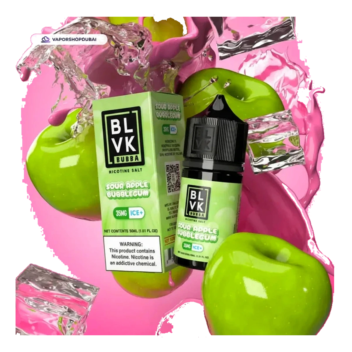 BLVK Bubba Ice Saltnic 30ml E-JUICE UAE — Buy Dubai | Emirates Vapor