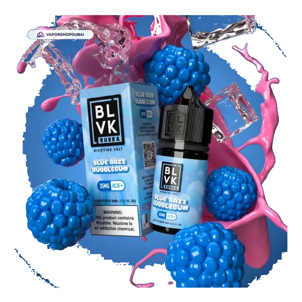 Blvk Bubba Ice Saltnic 30Ml E-Juice Uae — AED 40 | Emirates Vapor