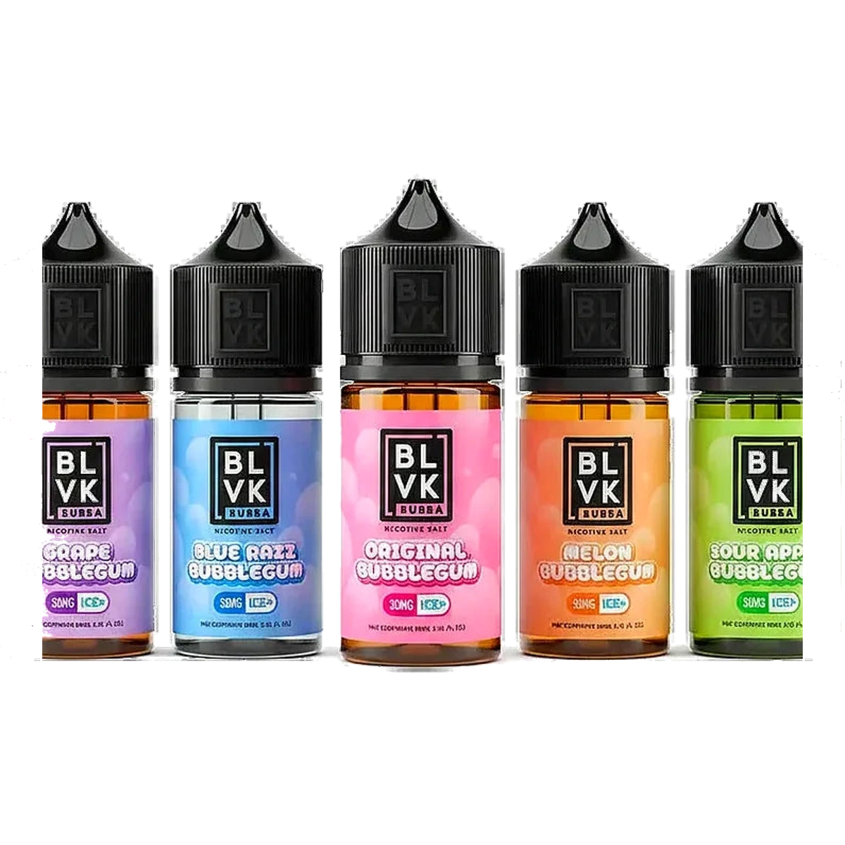 BLVK Bubba Ice Saltnic 30ml E-JUICE sour-apple-bubblegum UAE | Emirates Vapor