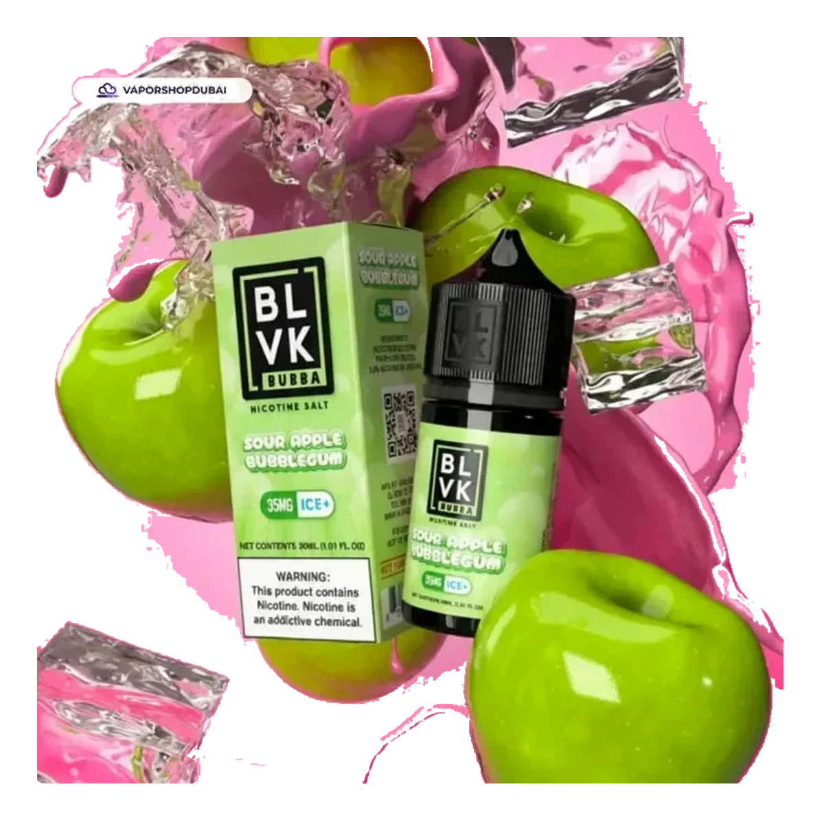 BLVK Bubba Ice Saltnic 30ml E-JUICE UAE — Buy Dubai | Emirates Vapor