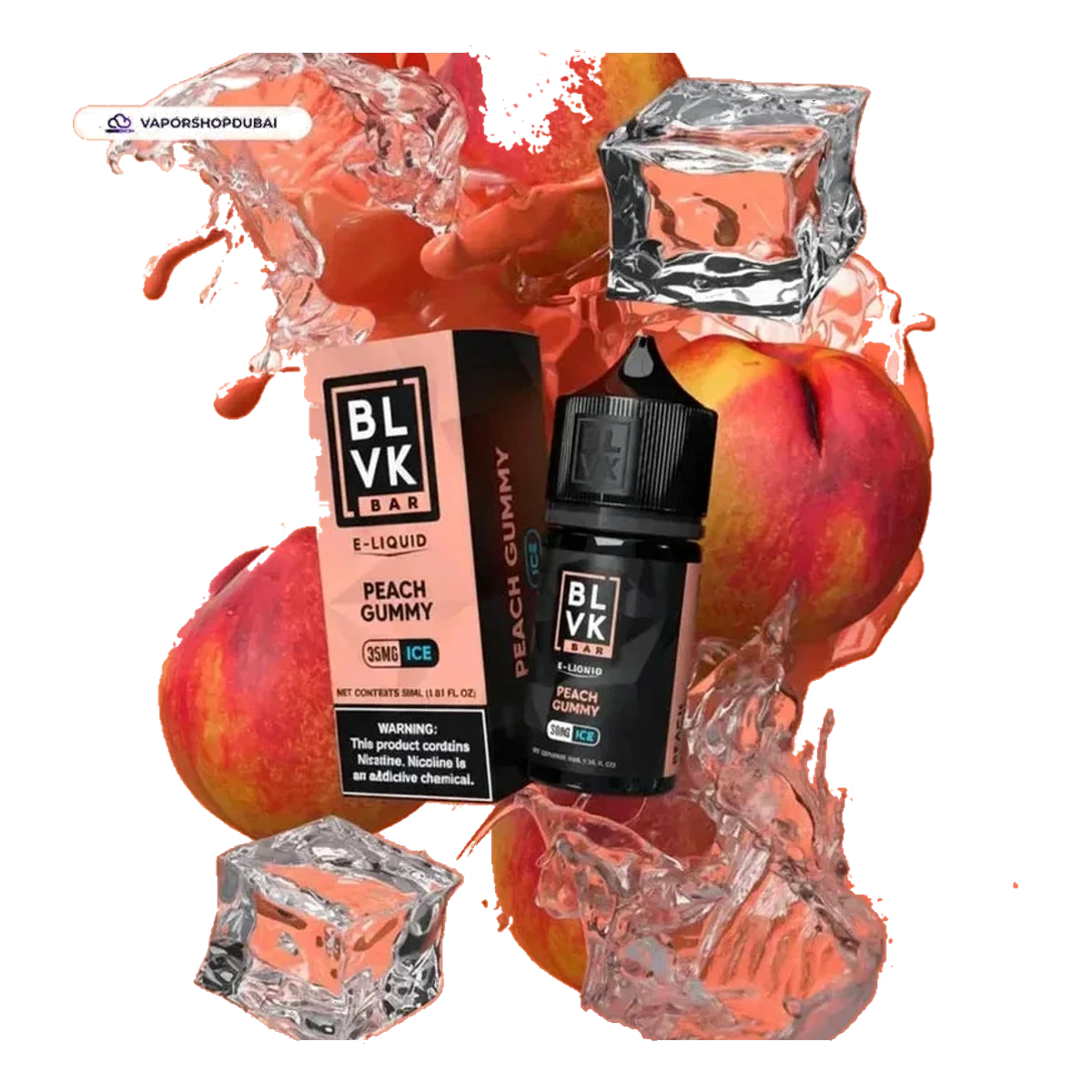 Buy Emirates Vapor Blvk Bar Saltnic 30ml E-liquid 35mg and 50mg Dubai same-day delivery